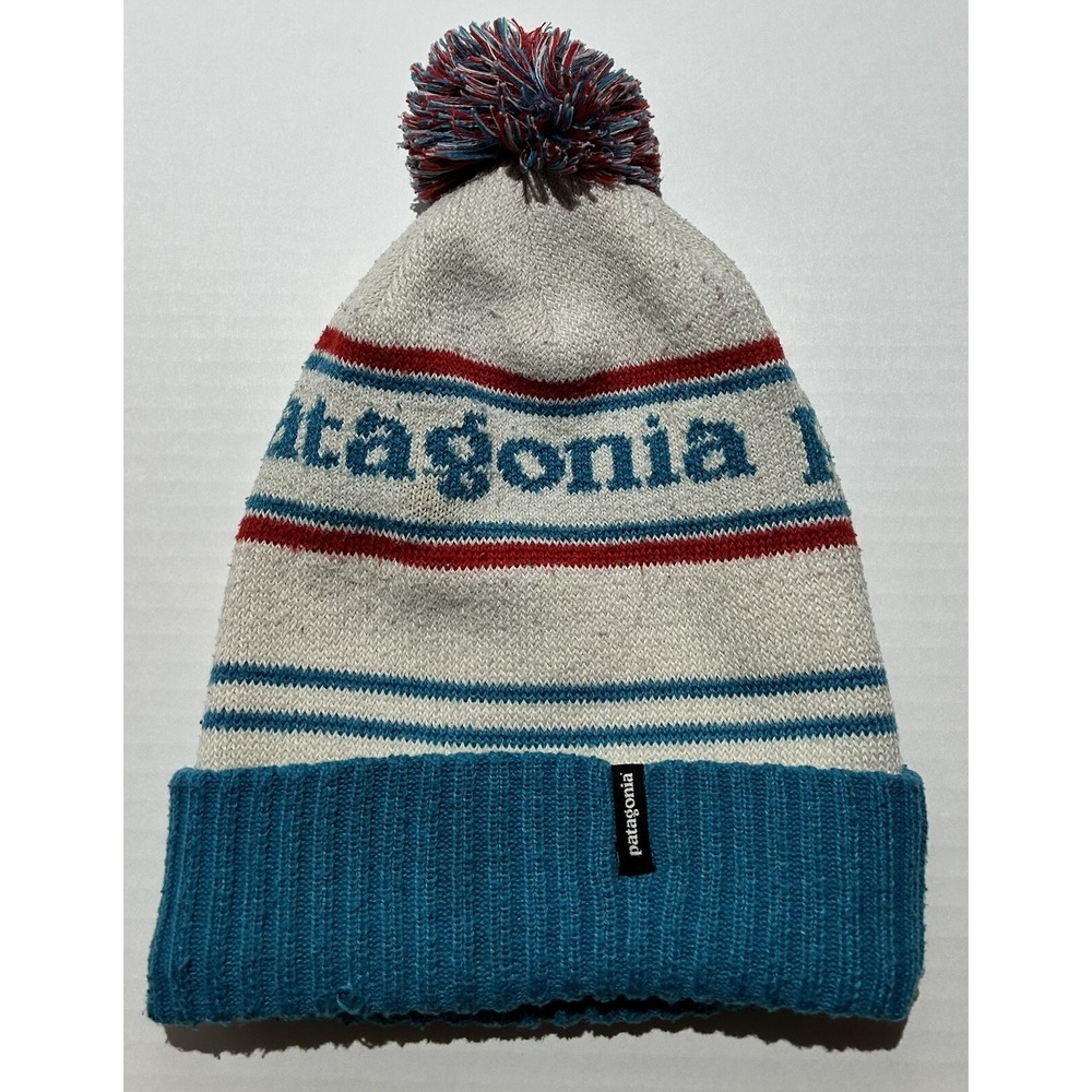 patagonia powder town beanie viking blue Skiing Snowboarding Winter Hat Cap